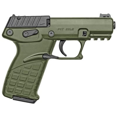 Kel-Tec P17 OD Green .22 LR 3.93" Barrel 16-Rounds Fiber Optic Front Sight - New Arrivals - Firearms Ohio