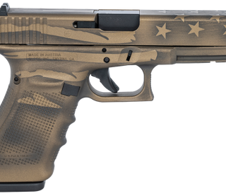 Glock 20 Gen4 Coyote Battle Worn Flag 10mm 4.61" Barrel 15-Rounds - New Arrivals - Firearms Ohio