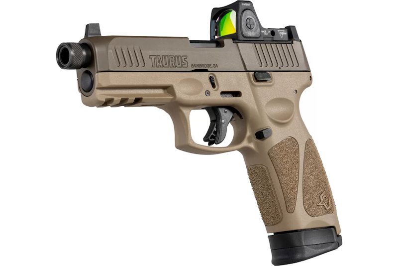 G3 Tactical pistol from Taurus with optic 