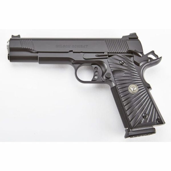 WILSON COMBAT CQB FULL SIZE 1911 9MM 5" BARREL 10-ROUNDS G10 STARBURST GRIP BLACK