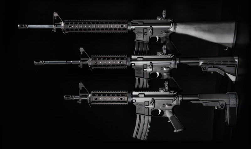 anderson quad rail handguards are pistol, carbine, and rifle length.