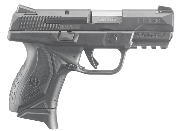 Ruger American Compact 9mm 3.55" Barrel 10-Rounds