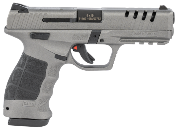 SAR USA SAR9X Platinum 9mm 4.4" Barrel 19-Rounds with Tactical Light