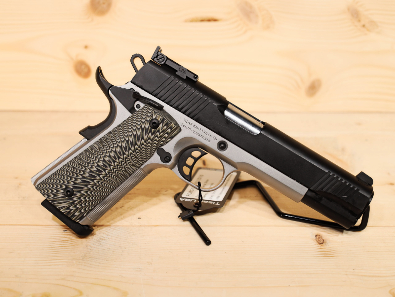 Tisas 1911 D10 is chambered in 10mm Auto and built on a Government sized frame.