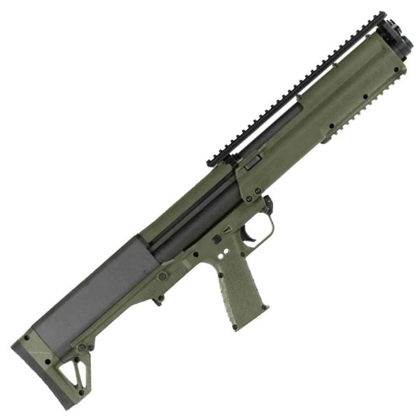 Kel-Tec KSG-NR Black/Green 12 Gauge 3in Pump Shotgun - 18.5in