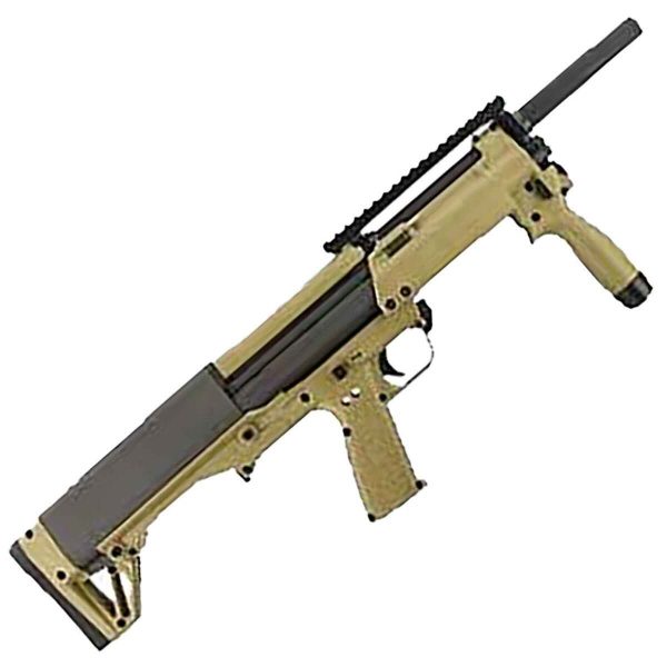 Kel-Tec KSG-NR Black/Tan 12 Gauge 3in Pump Shotgun - 18.5in