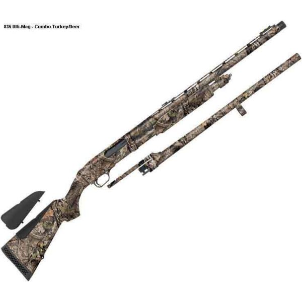 Mossberg 835 Ulti-Mag - Combo Turkey/Deer Pump Shotgun