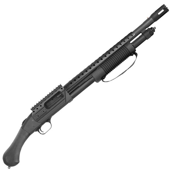 Mossberg Shockwave Blued 12 Gauge 3in Pump Shotgun - 18in