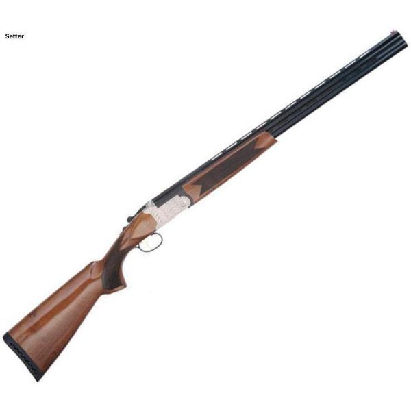 TriStar Setter S/T Black/Silver 20 Gauge 3in Over Under Shotgun - 26in