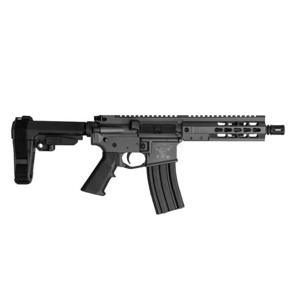 BRIGADE AR-15 PISTOL TUNGSTEN 5.56 NATO/.223 REM 7.5" BARREL 30-ROUNDS