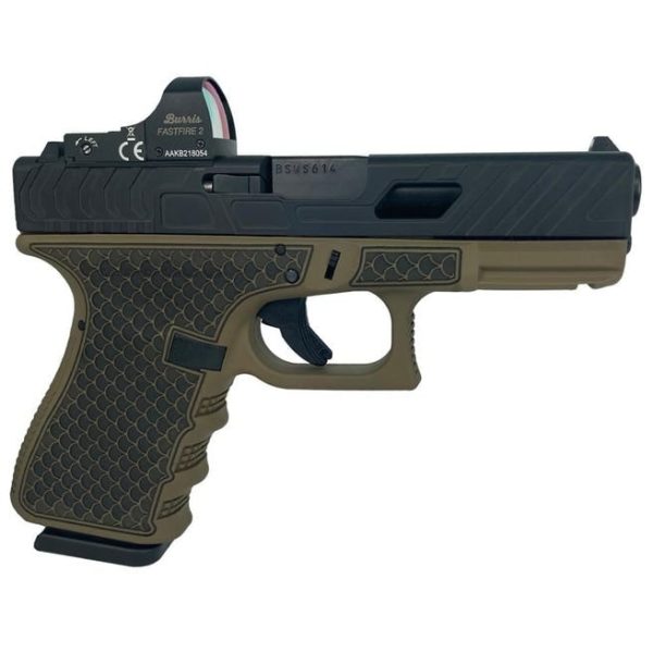 GLOCK 19 GEN 3 FLAT DARK EARTH 9MM 4.02" BARREL 15-ROUNDS WITH RED DOT SIGHT