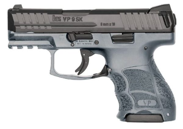 HECKLER AND KOCH VP9SK BLACK / GREY 9MM 3.4" BARREL 10-ROUNDS NIGHT SIGHTS