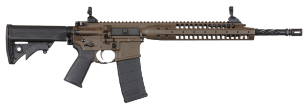 LWRC IC-A5 PATRIOT BROWN 5.56 NATO / .223 REM 14.7" BARREL 30-ROUNDS