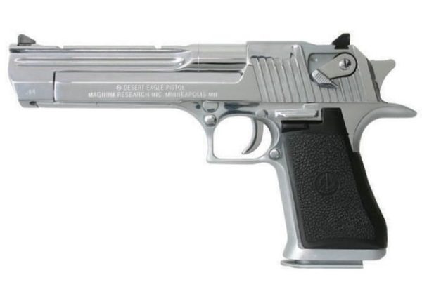 MAGNUM RESEARCH DESERT EAGLE MK19 SILVER .50 AE 6" BARREL 7-ROUNDS