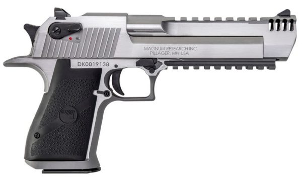 MAGNUM RESEARCH DESERT EAGLE MARK XIX STAINLESS .357 MAG 6" BARREL 9-ROUNDS MUZZLE BRAKE