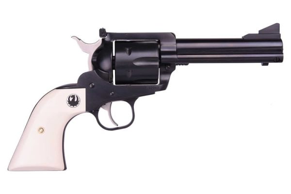 RUGER BLACKHAWK FLATTOP BLACK/ SIMULATED IVORY .45 ACP / .45 COLT 4.625" BARREL 6-ROUNDS