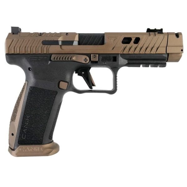 CANIK TTI COMBAT BRONZE 9MM 4.6" BARREL 18/21-ROUNDS