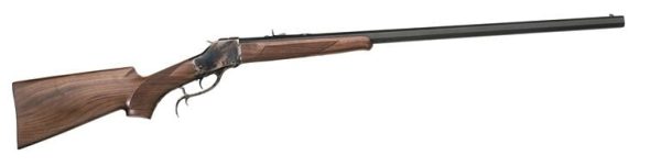 TAYLORS AND CO 1885 HIGH WALL SPORTING WALNUT .38-55 30" BARREL 1-ROUNDS WITH BLADE FRONT, BUCKHORN REAR SIGHTS