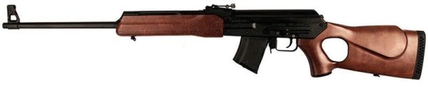 MOLOT VEPR BLACK / WALNUT 7.62X39 23.2-INCH 10RD THUMBHOLE STOCK