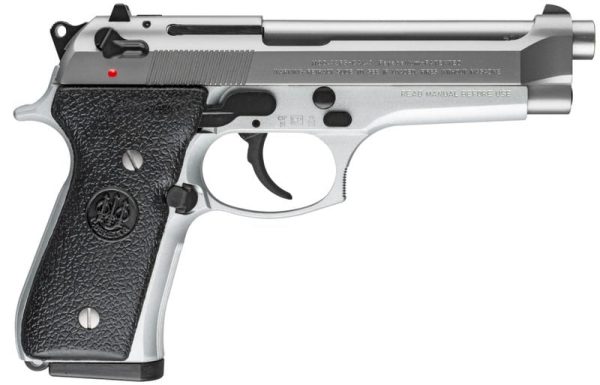 BERETTA 92FS STAINLESS 9MM 4.9" BARREL 10-ROUNDS