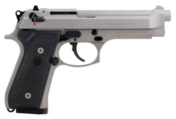 BERETTA 92FS INOX STAINLESS 9MM 4.9" BARREL 10-ROUNDS