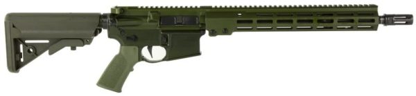 GEISSELE AUTOMATICS SUPER DUTY OD GREEN 5.56 NATO 16" BARREL NO MAG