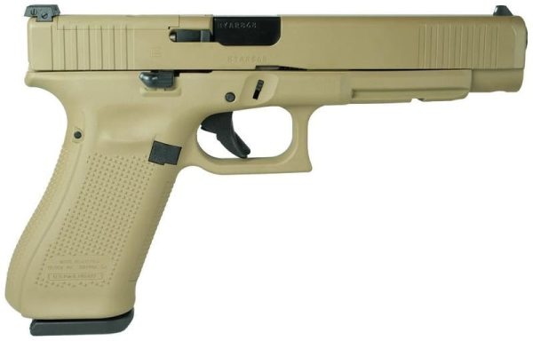 GLOCK 34 GEN5 MOS FLAT DARK EARTH 9MM 5.31" BARREL 17-ROUNDS