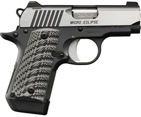 KIMBER MICRO ECLIPSE GRAY .380 ACP 3.15" BARREL 7-ROUNDS