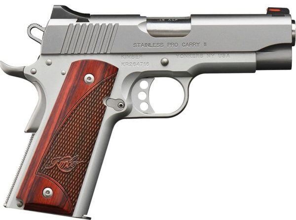 KIMBER PRO CARRY II STAINLESS 9MM 4" BARREL 9-ROUNDS FIXED SIGHTS