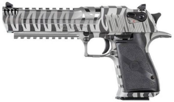 MAGNUM RESEARCH DESERT EAGLE MARK XIX WHITE TIGER STRIPE .44 MAG 6" BARREL 8-ROUNDS