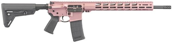 RUGER AR-556 MPR ROSE GOLD 5.56 / .223 REM 18" BARREL 30-ROUNDS THREADED