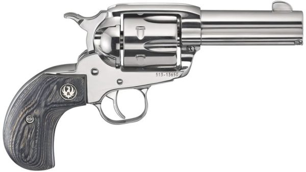 RUGER VAQUERO STAINLESS .357 MAG 3.75" BARREL 6-ROUNDS BIRDS HEAD GRIP