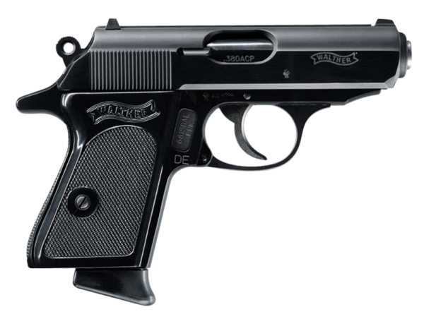 WALTHER PPK .380 ACP 3.3" BARREL 6-ROUNDS MANUAL SAFETY