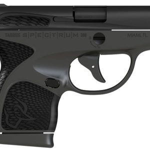 Taurus Spectrum Double 380 ACP 2.8", /7rd Gray Polymer Grip Black, 6rd - Uncategorized - Firearms Ohio