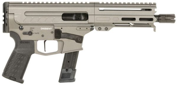 CMMG Dissent MK17 Tungsten 9mm 6.5" Barrel 21-Rounds No Brace - Image 3